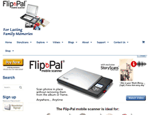 Tablet Screenshot of flip-pal.com